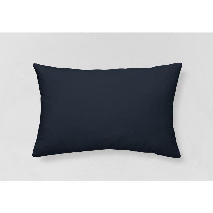 TODAY Coussin Coton déhoussable GOA Velours  Blue Moon - 30x50 cm