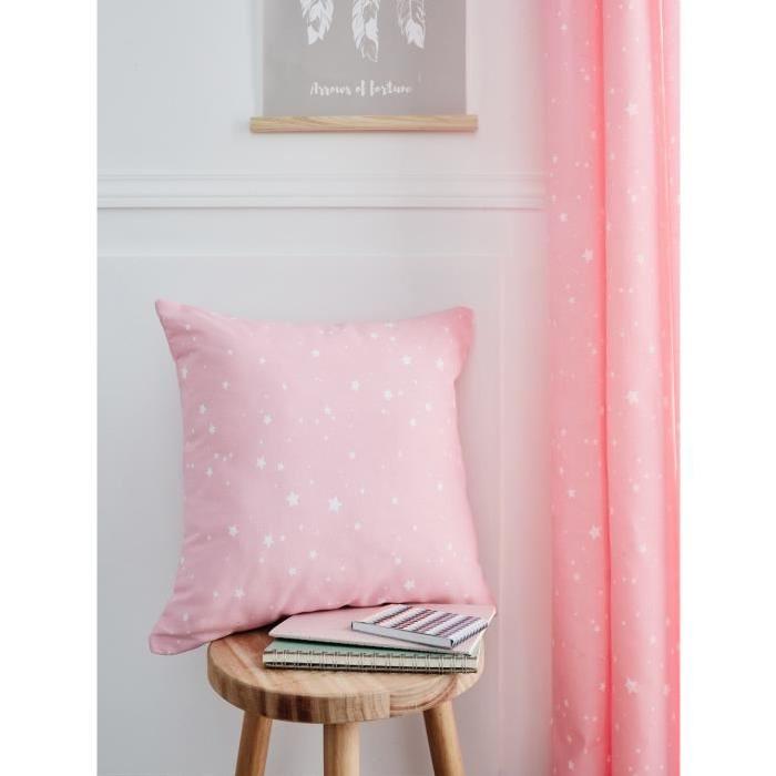 TODAY Coussin déhoussable Coton STAR LOVE PARIS - 40x40cm