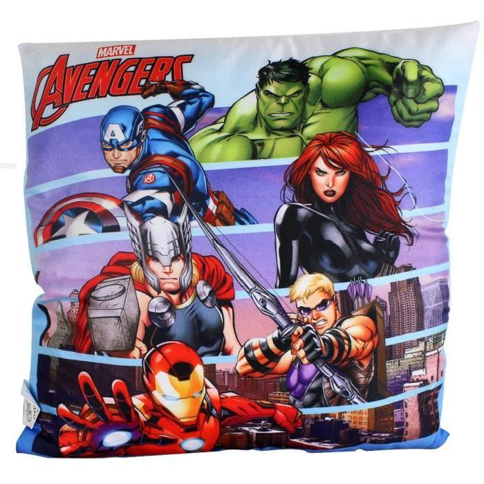 AVENGERS Coussin Microfibre 40x40 cm violet