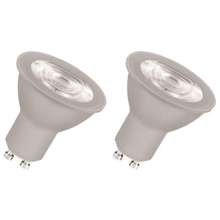 OSRAM Lot de 2 Ampoules spot LED Star + Duo Click Dim PAR16 GU10 5 W équivalent a 50 W blanc chaud