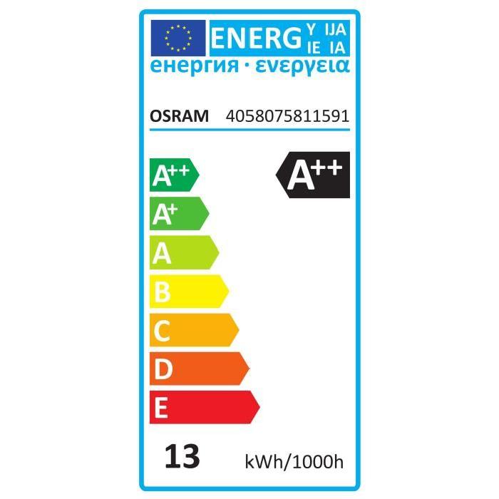 OSRAM Lot de 2 Ampoules crayon LED 118 mm R7S 12,5 W équivalent a 100 W blanc chaud