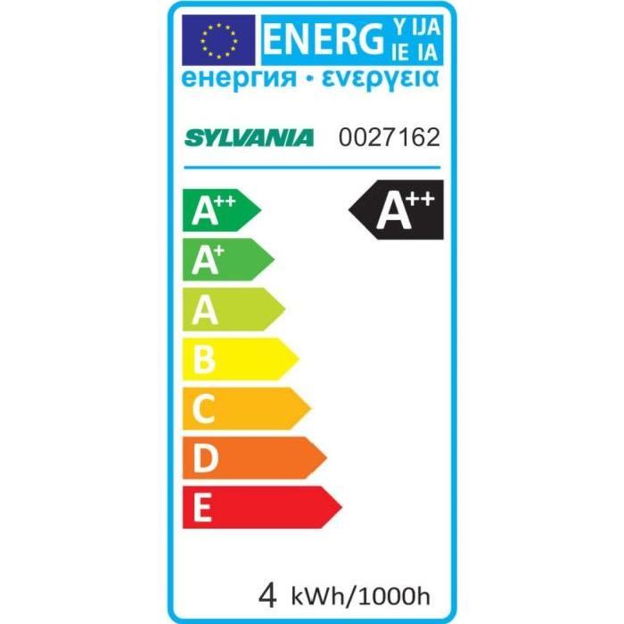 SYLVANIA Lot de 2 ampoules LED RETRO Filament A60 B22 40W