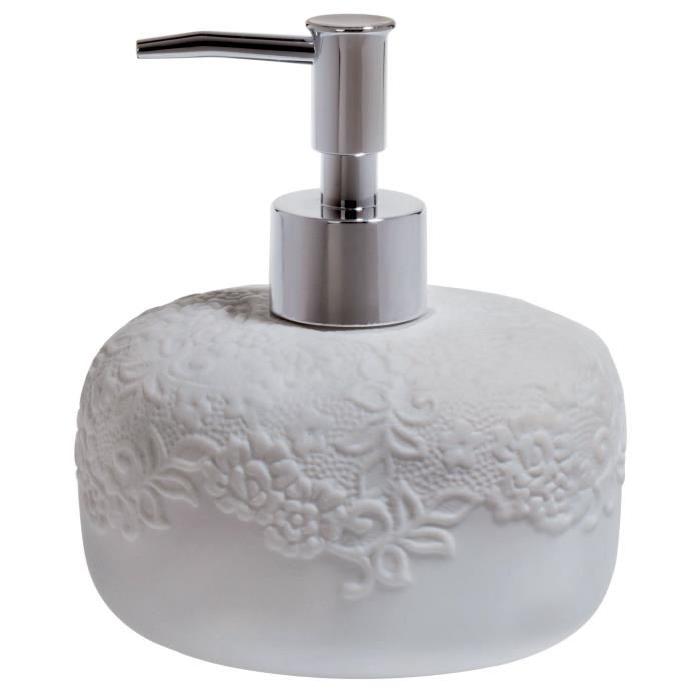 COSY Distributeur de savon - 14,7 x 11,6 x 9,1 cm - Blanc