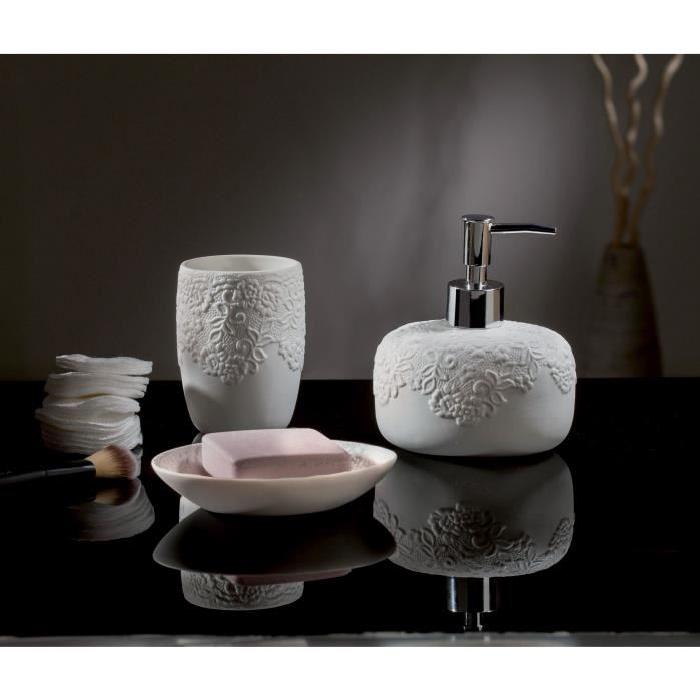 COSY Distributeur de savon - 14,7 x 11,6 x 9,1 cm - Blanc
