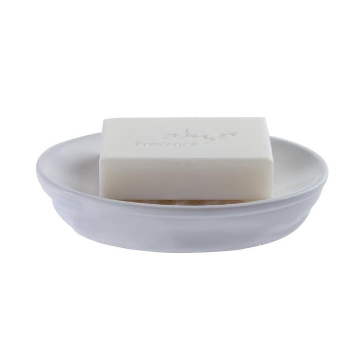 CRACK Porte savon - 3 x 13,8 x 10,3 cm - Blanc