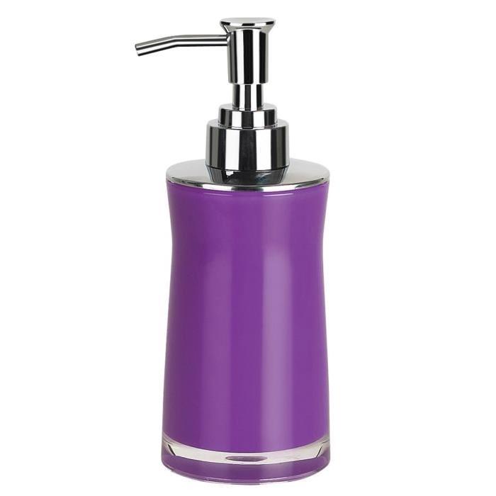 SYDNEY Distributeur de savon 18,5x8x7cm Violet