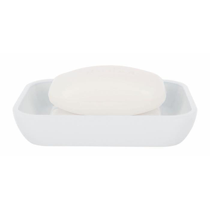 COCCO Porte savon - 2,5 x 12 x 8,5 cm - Blanc