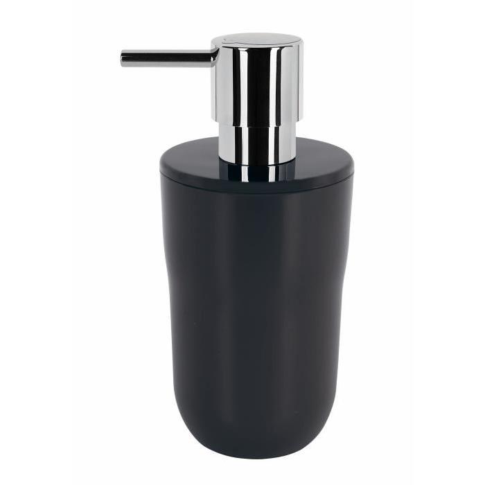 COCCO Distributeur de savon - 16,5 x 7,5 x 7,5 cm - Noir
