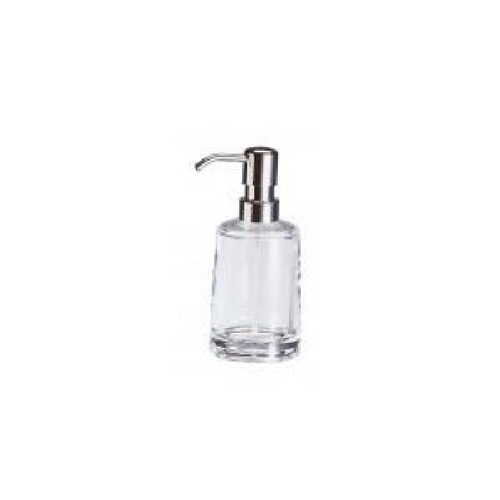 GERSON Distributeur a savon - Ř 7,5 cm H16,2 cm - Transparent