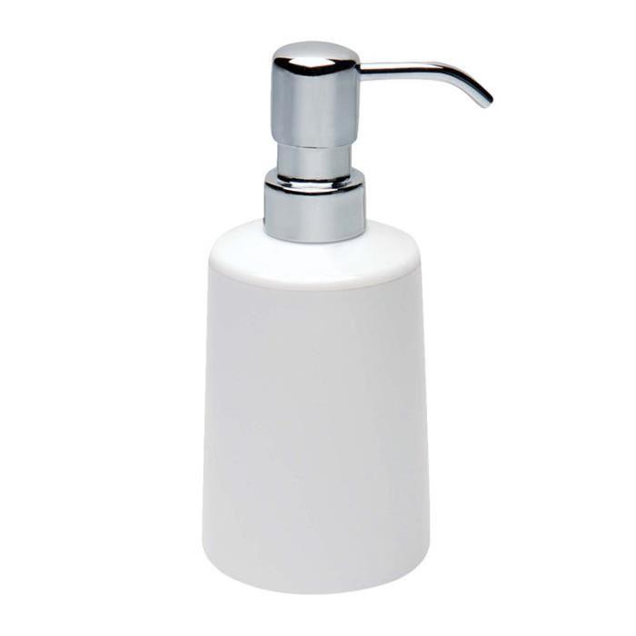 GERSON Distributeur a savon - Ř7,5cm H16,2 cm - Blanc