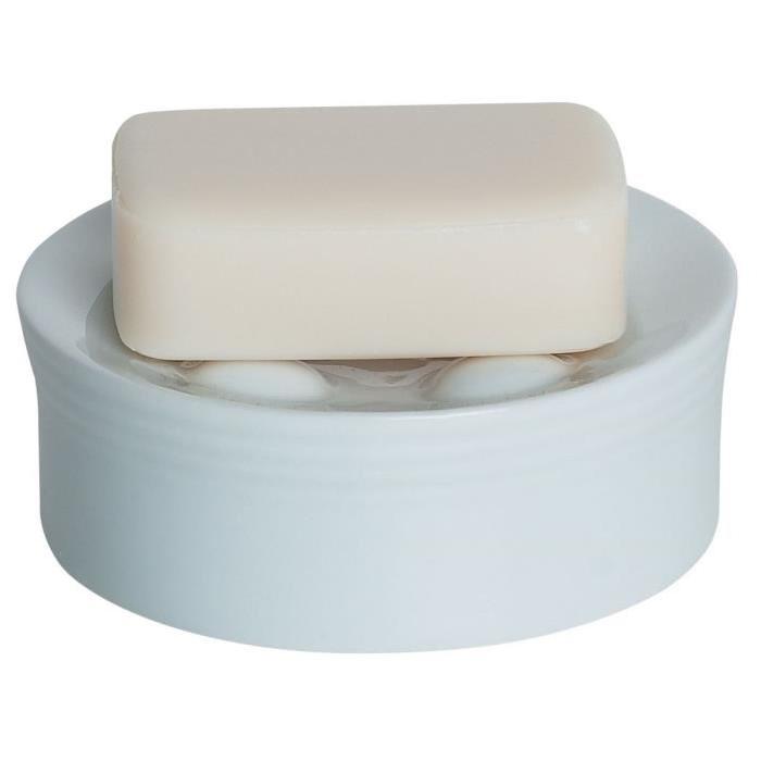 OPERA Porte savon - 4x10,5x10,5 cm - Blanc