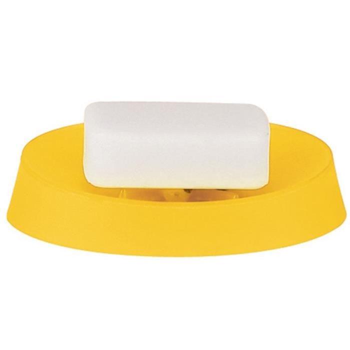 MOVE Porte savon - 3,5x14x10,5 cm - Jaune