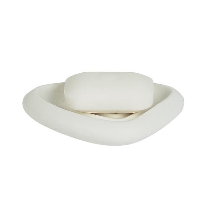 SPIRELLA Porte savon Etna - 3x15x10,5cm - Blanc