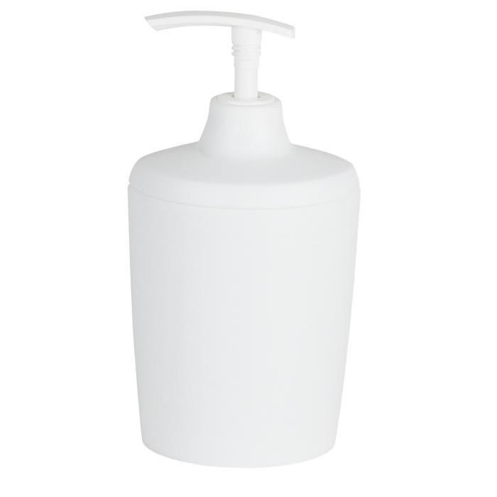 SPIRELLA Distributeur de savon Lemon - 16x8x7cm - Blanc