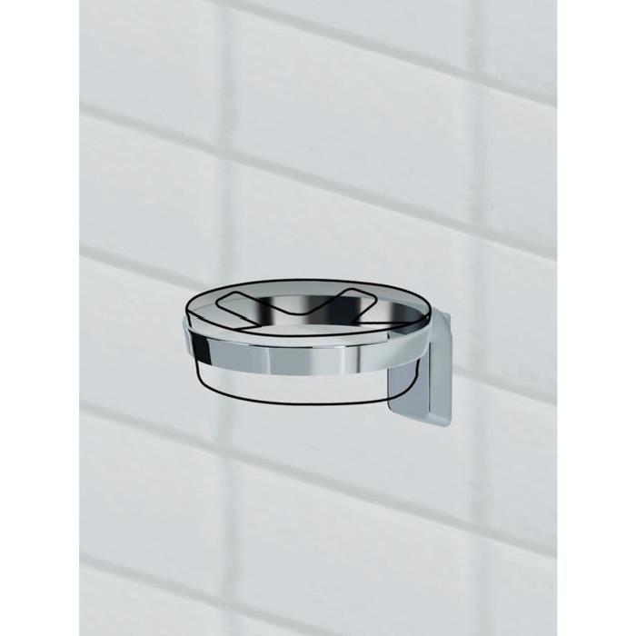 SPIRELLA Porte savon Max Light - 6x11x13cm - Support Chrome