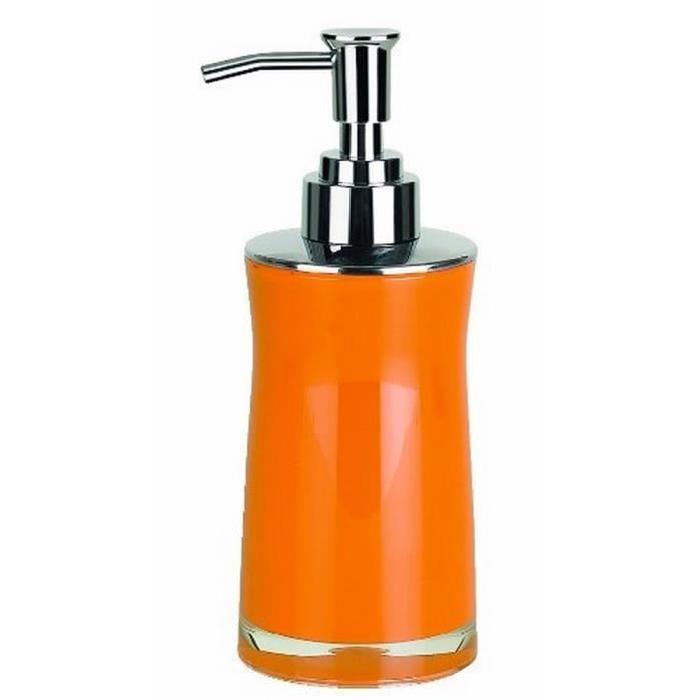 SYDNEY Distributeur de savon 18,5x8x7cm Orange