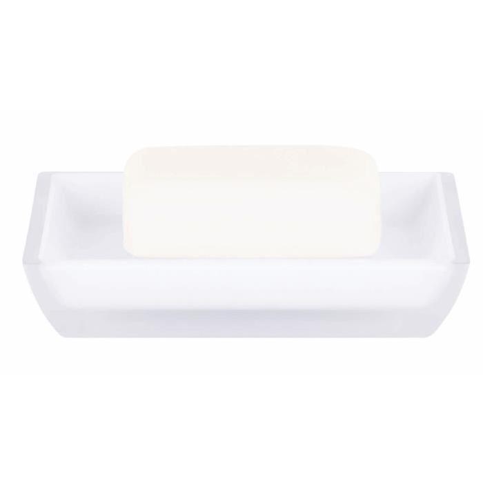 SPIRELLA Porte savon Freddo - 2,3x12,5x8,6cm - Blanc