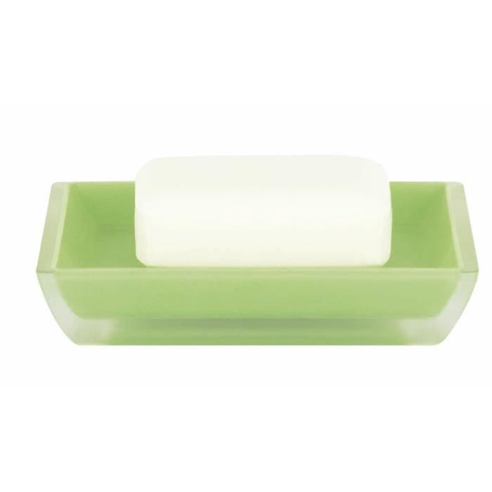 SPIRELLA Porte savon Freddo - 2,3x12,5x2,3cm - Vert clair