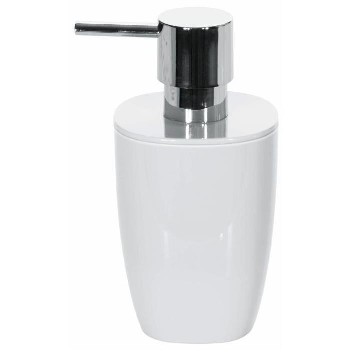 PURE Distributeur de savon - 15x7,5x7,5cm - Blanc
