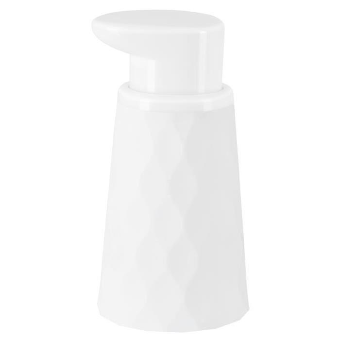POOL Distributeur de savon - 15,7x8x8cm - Blanc