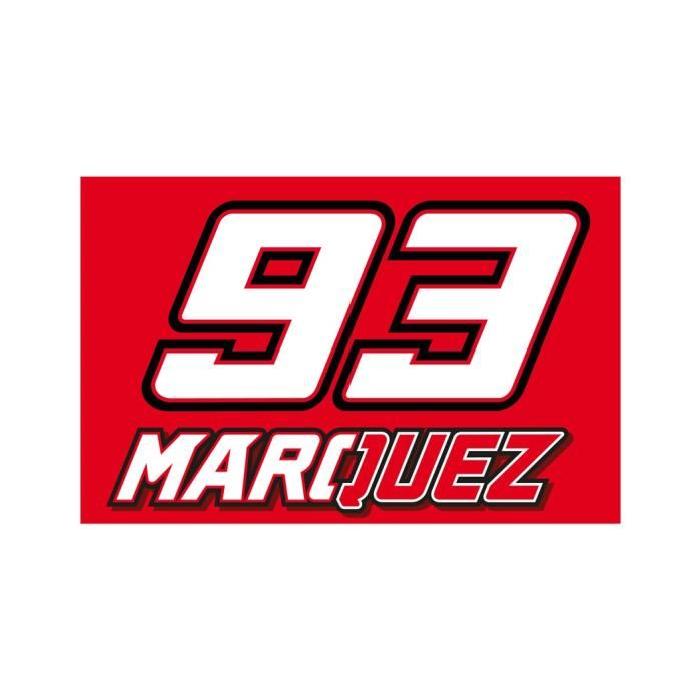 Drapeau Marquez MM93 - Rouge