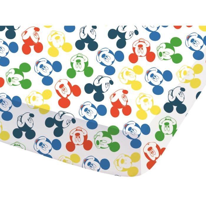 MICKEY Drap Housse Coton 90 x 190 cm