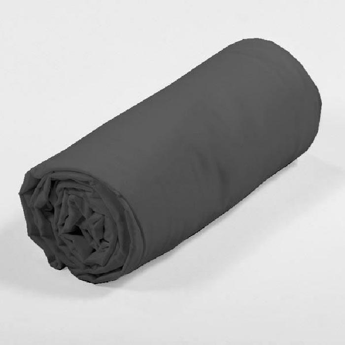 FINLANDEK Drap Housse Hilja 140x190 cm anthracite