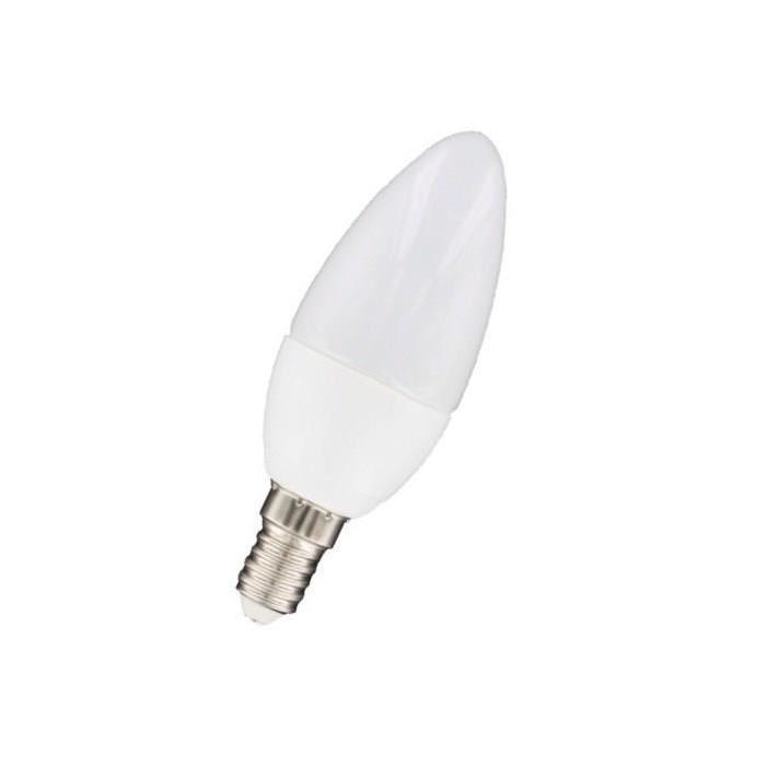 NITYAM Lot de 2 ampoules LED E14 flamme 4 W équivalent a 35 W blanc chaud