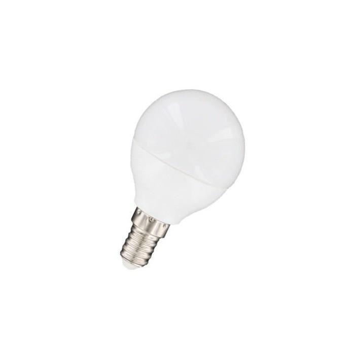 NITYAM Lot de 2 ampoules LED E14 sphérique 5 W équivalent a 35 W blanc chaud