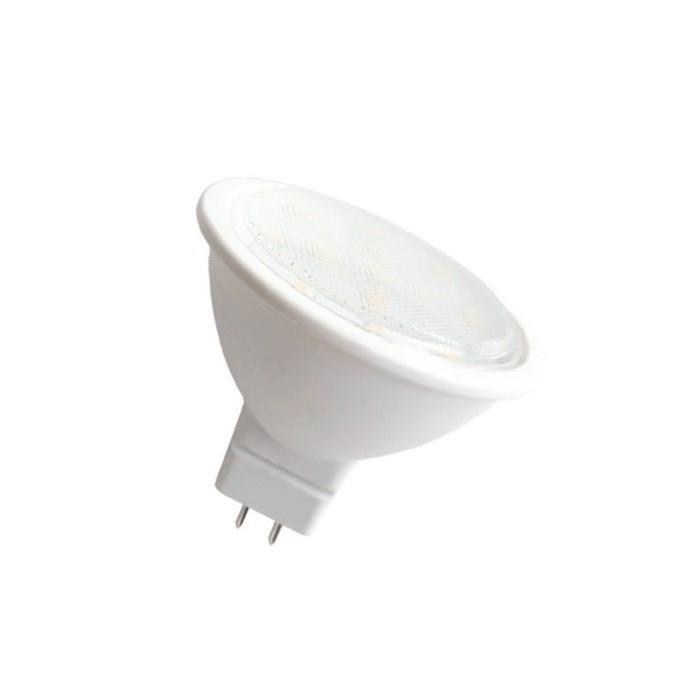 NITYAM Lot de 2 ampoules spot LED GU5.3 4 W équivalent a 35 W blanc chaud