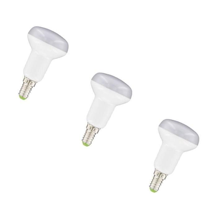 NITYAM Lot de 3 ampoules spot LED R50 E14 5 W équivalent a 35 W blanc chaud