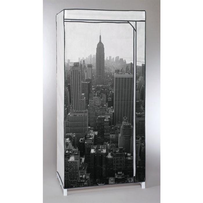Penderie souple NEW YORK Empire State Building 160x65x75 cm