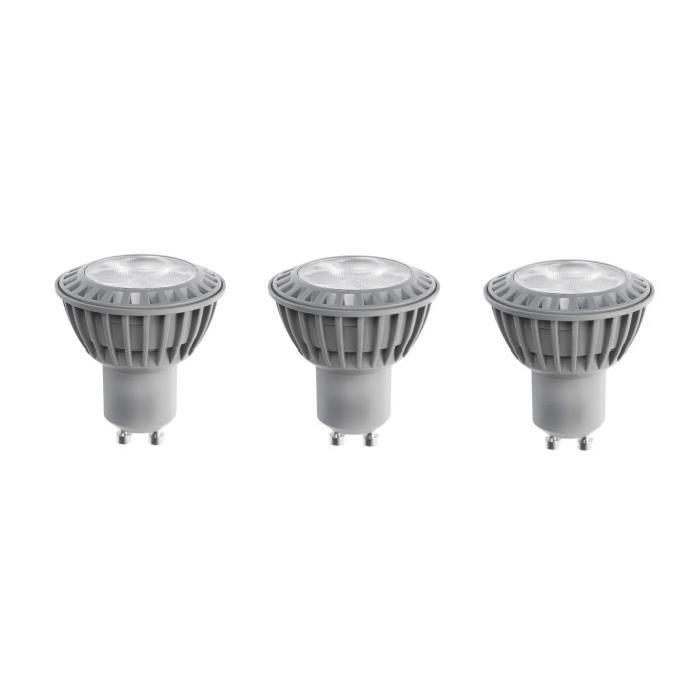 MACADAM LIGHTING Lot de 3 ampoules spot LED GU10 5 W 345 lm