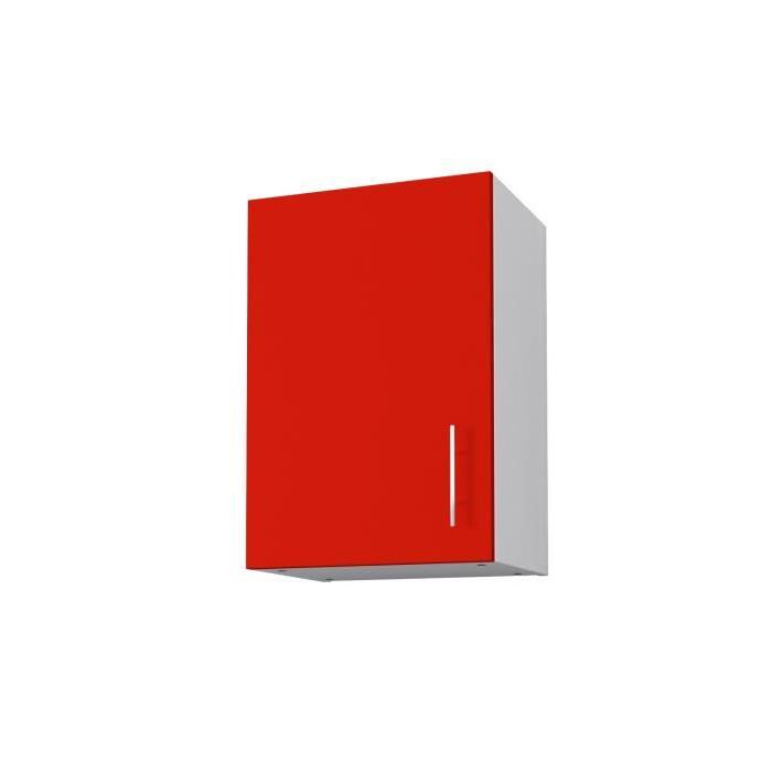 OBI Meuble haut de cuisine L 40 cm - Rouge mat