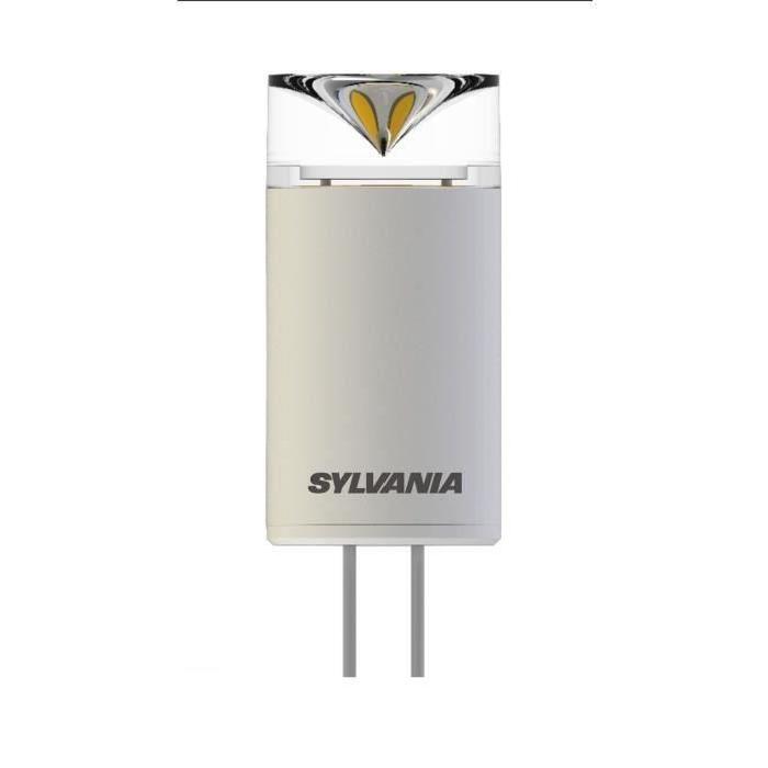 SYLVANIA Lot de 2 ampoules capsule LED Toledo G4 2 W équivalent a 10 W