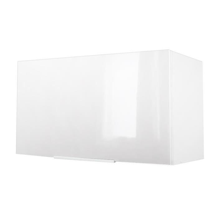 POP Meuble hotte L 60 cm - Blanc brillant