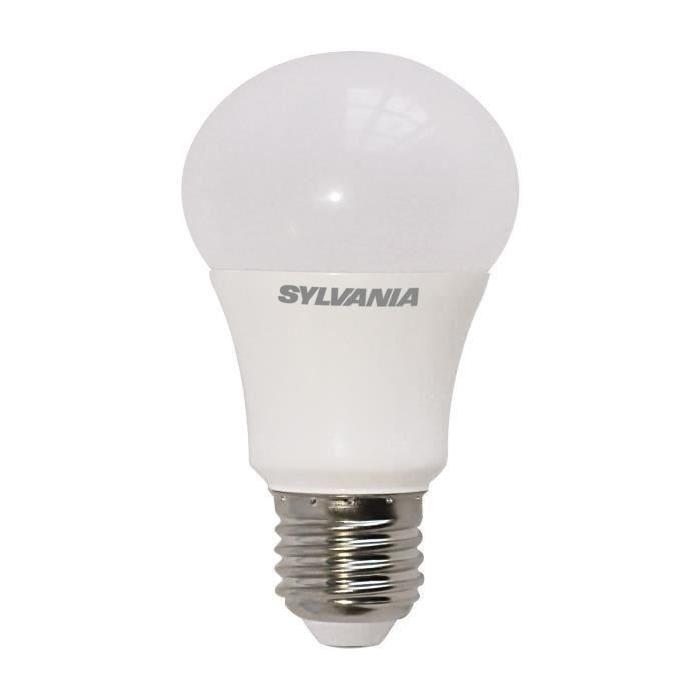 SYLVANIA Lot de 2 ampoules LED Toledo standard GLS E27 9 W équivalent a 60 W dimmable