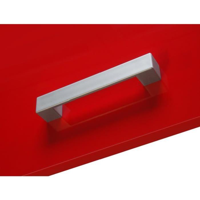 START Meuble haut de cuisine L 60 cm - Rouge Brillant