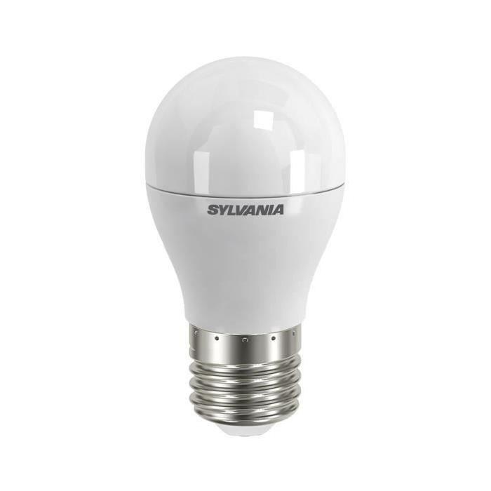 SYLVANIA Lot de 3 ampoules LED Toledo Ball FR E27 6 W équivalent a 40 W