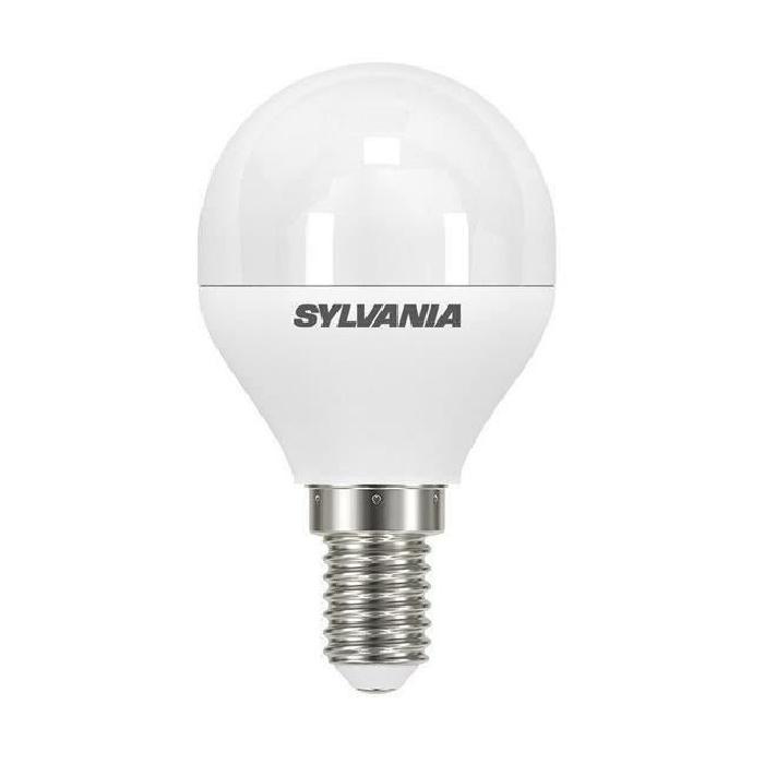 SYLVANIA Lot de 2 ampoules LED Toledo Ball Frosted E14 6 W équivalent a 40 W