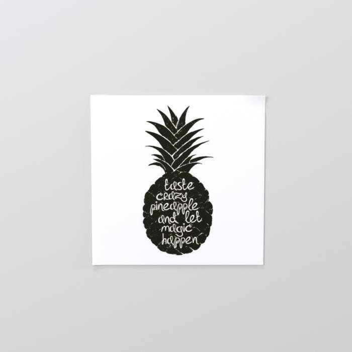 Affiche papier -  Fruit Pineapple  - Braun Studio  -  30x30 cm