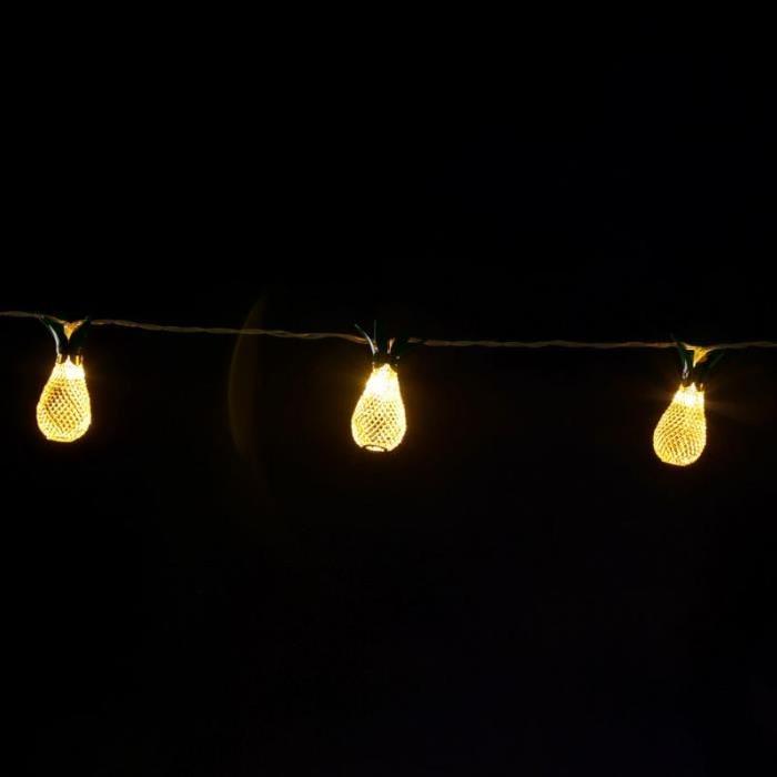 Guirlande LED de décoration - Ananas - 140cm