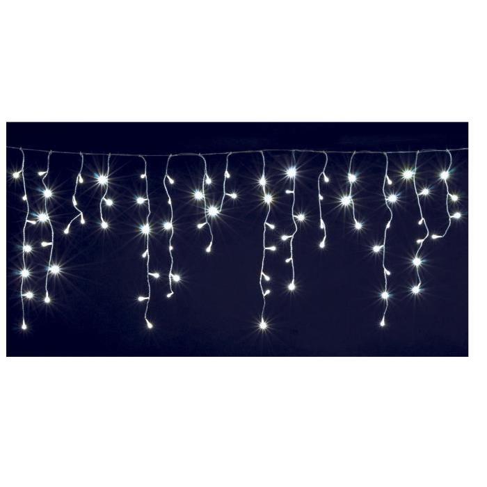 Guirlande de Noël Stalactite intérieure 180 LED blanc 3,5 x 0,56 m