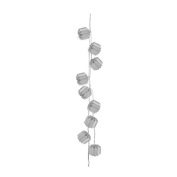 SEMA Guirlande Electrique Origami - Lanternes Imprimées - x10