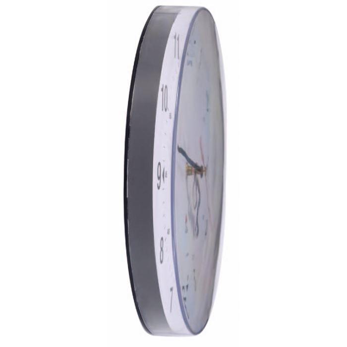 ALBA Horloge murale 25 cm magnétique - 26x26x4,8cm