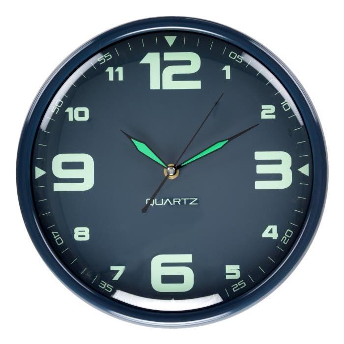 Horloge Glow - 30 cm - Gris