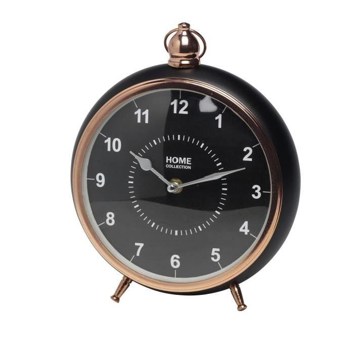 Horloge vintage - Acier laqué - 22cm - H 26cm