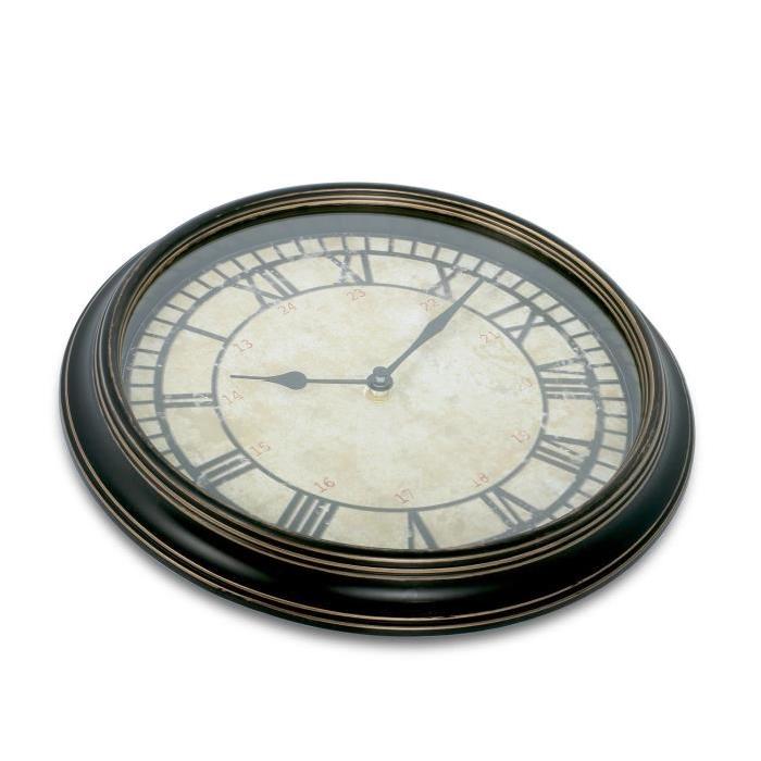 THUMBSUP! Horloge Vintage Inversée - Noir / Beige