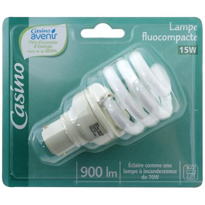 Eco80 Lampe Spirale 15W B22 Co