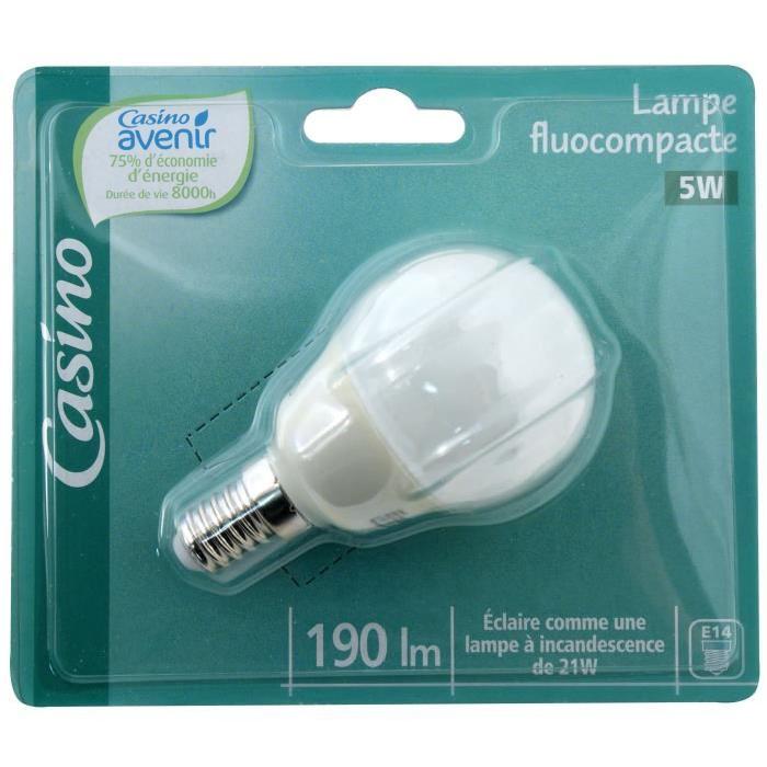 Eco80 Lampe Spherique 5W E14 Co